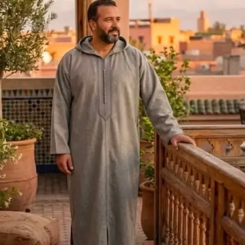 جلابة بالطرز الجميل